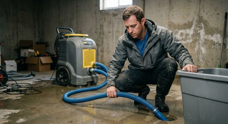 Crawlspace Water Removal in Mesa, AZ