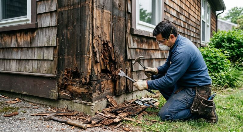 Decayed Wood Replacement in Overland Park, KS