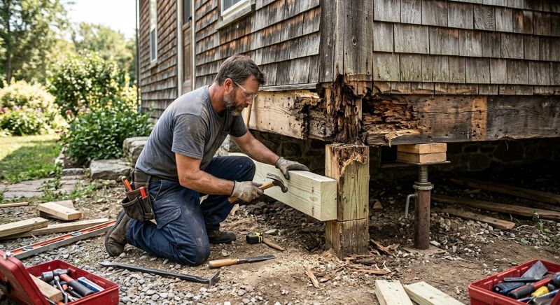 Wood Rot Removal in Wilmington, NC