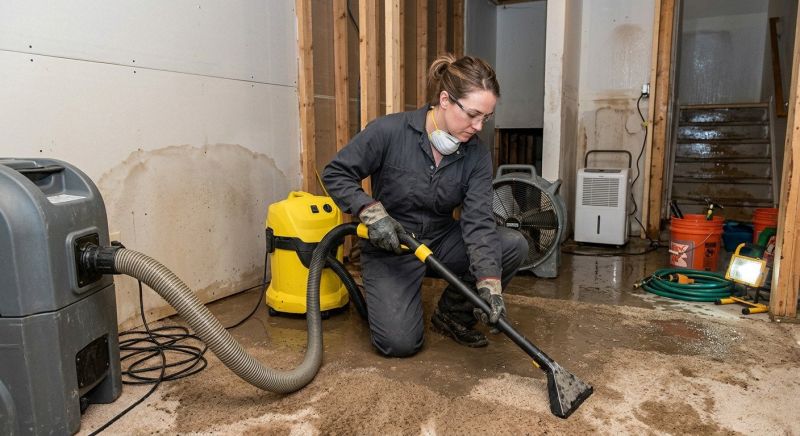 Crawlspace Water Cleanup in Phoenix, AZ