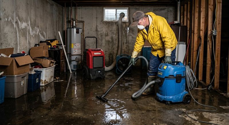 Flood Damage Cleanup in Gilbert, AZ