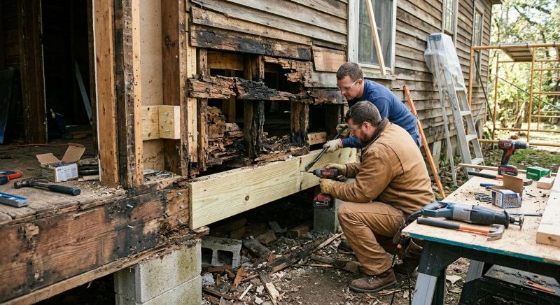 Rot Repair Service in Wilmington, NC