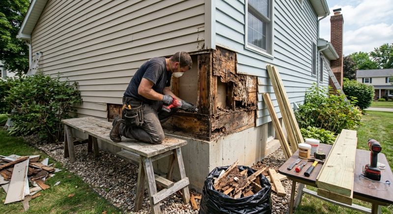 Structural Rot Repair in Roswell, GA