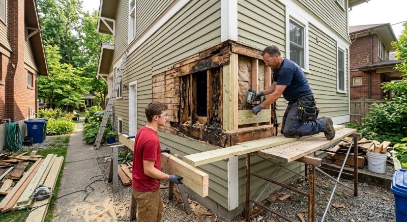 Structural Rot Repair in Boulder, CO