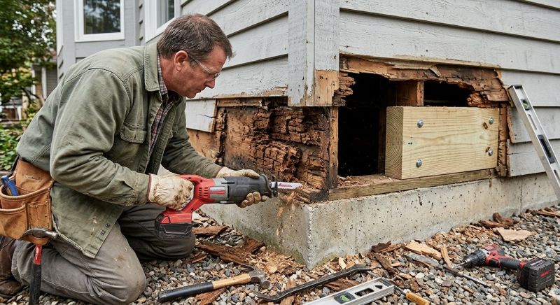 Structural Rot Repair in Longmont, CO