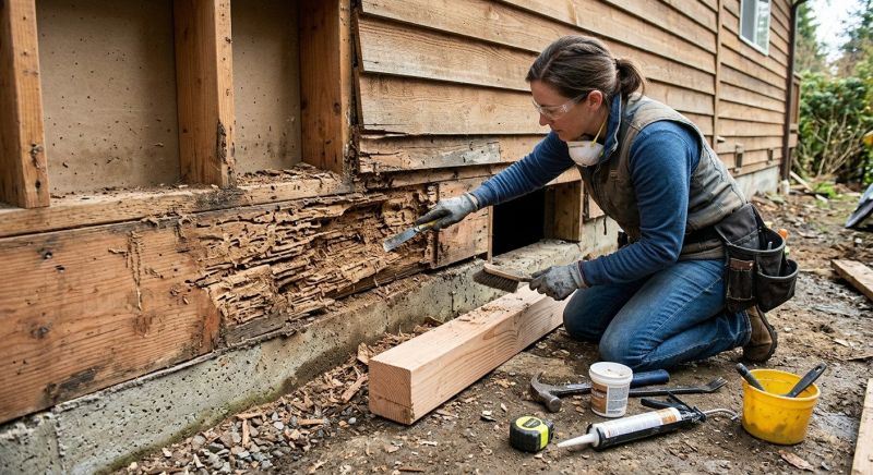 Termite Damage Restoration in Kansas City, KS