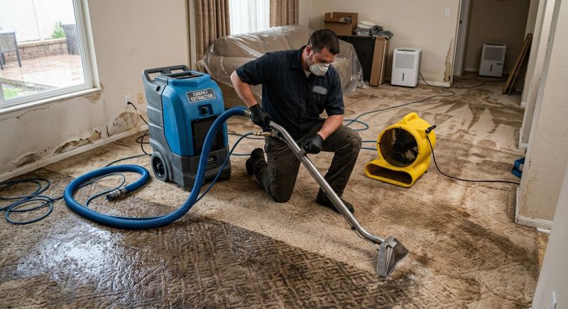 Wet Carpet Restoration in Scottsdale, AZ