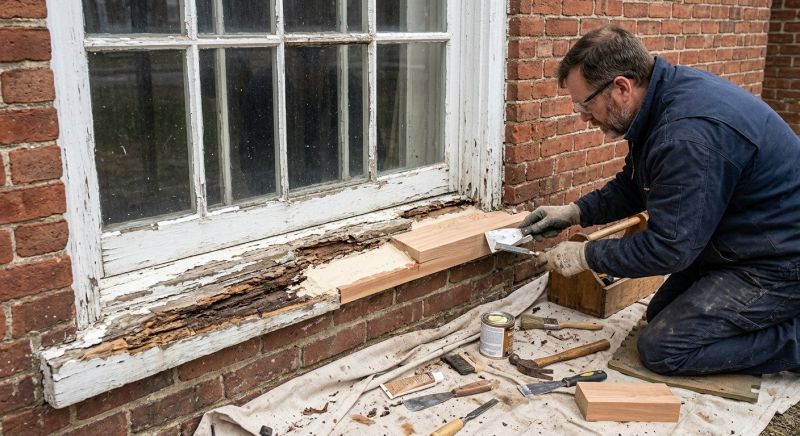 Window Rot Repair in Olathe, KS