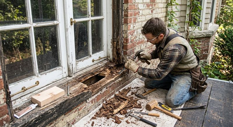 Window Rot Repair in Longmont, CO