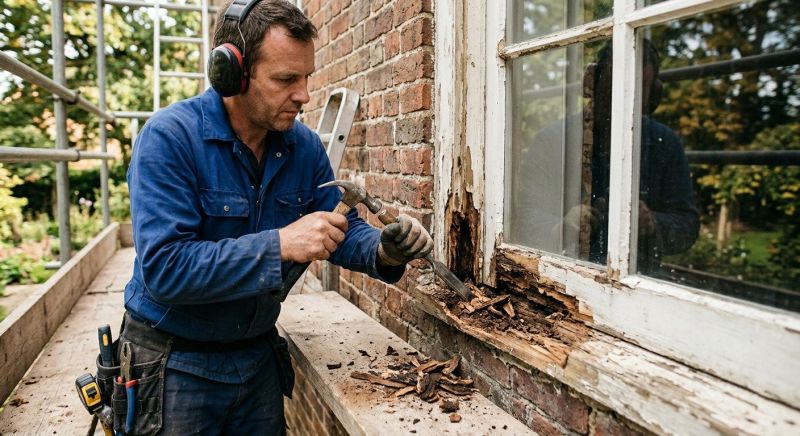 Window Rot Repair in Conroe, TX