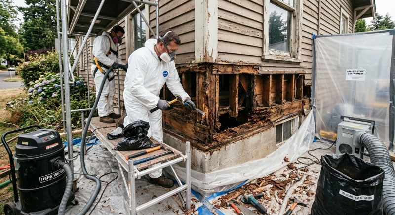 Wood Rot Removal in Olathe, KS