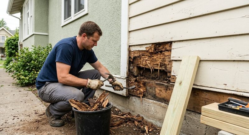 Wood Rot Repair in Kansas City, MO